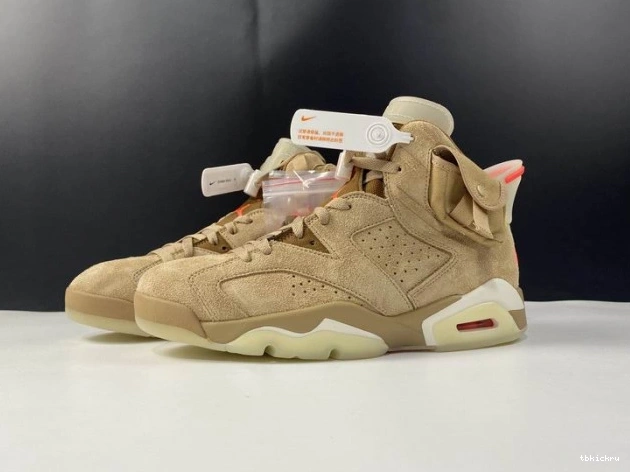 Reps TBkick Retro Khaki Travis Jordan Air Scott British DH0690-200 6 0807